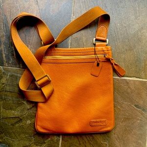 Smudge genuine leather shoulder bag